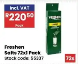 Africa Cash and Carry Freshen Salts offer