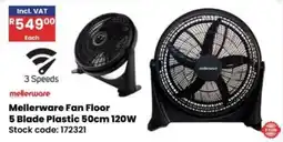 Africa Cash and Carry Mellerware Fan Floor offer