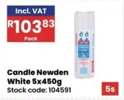 Africa Cash and Carry Candle Newden White offer