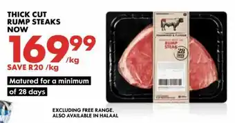 Woolworths Thick Cut Rump Steaks offer