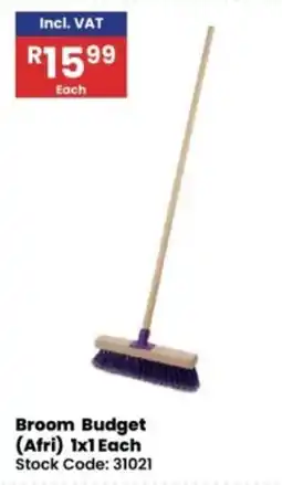 Africa Cash and Carry Broom Budget (Afri) offer