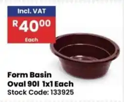 Africa Cash and Carry Form Basin offer