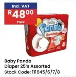Africa Cash and Carry Baby Panda Diaper Assorted offer