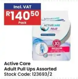 Africa Cash and Carry Active Care Adult Pull Ups Assorted offer