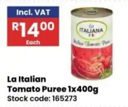 Africa Cash and Carry La Italian Tomato Puree offer