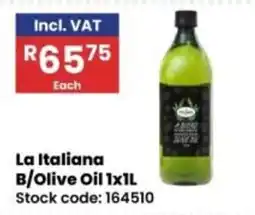 Africa Cash and Carry La Italiana B/Olive Oil offer