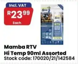 Africa Cash and Carry Mamba RTV Hi Temp Assorted offer