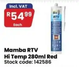 Africa Cash and Carry Mamba RTV Hi Temp 280ml Red offer