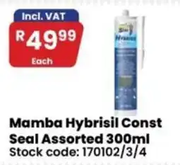 Africa Cash and Carry Mamba Hybrasil Const Seal Assorted offer