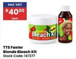 Africa Cash and Carry TTS Faster Blonde Bleach Kit offer