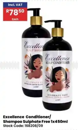 Africa Cash and Carry Excellence Conditioner/Shampoo Sulphate Free offer
