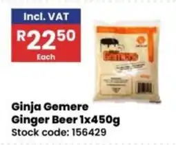 Africa Cash and Carry Ginja Gemere Ginger Beer offer