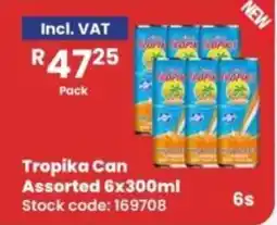 Africa Cash and Carry Tropika Can Assorted offer