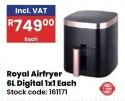 Africa Cash and Carry Royal Airfryer offer