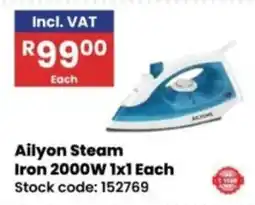 Africa Cash and Carry Ailyon Steam Iron offer