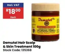 Africa Cash and Carry Demutol Hair Scalp & Skin Treatment offer