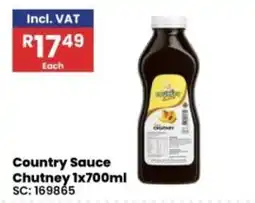 Africa Cash and Carry Country Sauce Chutney offer