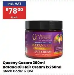 Africa Cash and Carry QueenY Cazara Batana Oil Hair Cream offer