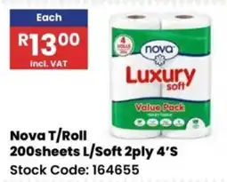 Africa Cash and Carry Nova T/Roll Luxury soft offer