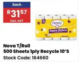 Africa Cash and Carry Nova T/Roll offer