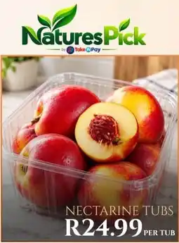 Take 'n Pay Nectarine Tubs offer