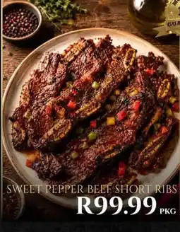 Take 'n Pay Sweet Pepper Beef Short Ribs offer