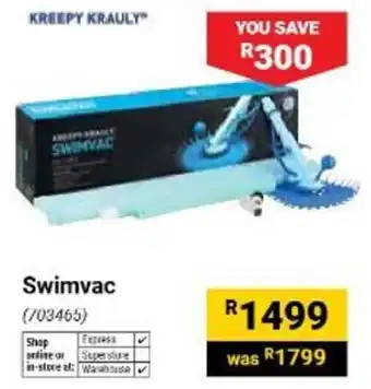 Kreepy Krauly Swimvac