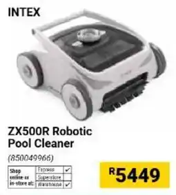 Builders Warehouse INTEX ZX500R Robotic Pool Cleaner offer