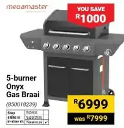 Builders Warehouse Onyx Gas Braai offer