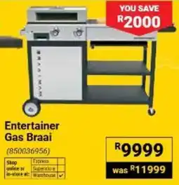 Builders Warehouse Entertainer Gas Braai offer