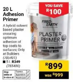 Builders Warehouse Fired Earth Plaster Primer offer