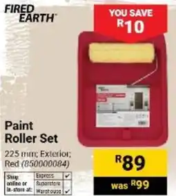 Builders Warehouse Fired Earth Paint Roller Set offer