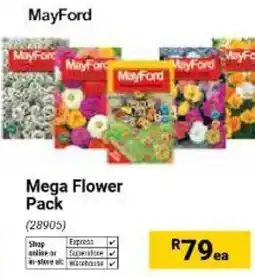 Builders Warehouse MayFord Mega Flower Pack offer