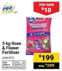 Builders Warehouse PRO TER Rose & Flower Fertiliser offer