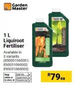 Builders Warehouse Garden Master Liquiroot Fertiliser offer