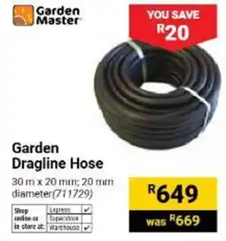 Builders Warehouse Garden Master Garden Dragline Hose offer