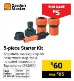 Builders Warehouse Garden Master 5-piece Starter Kit offer