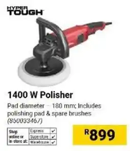 Builders Warehouse Hyper Tough 1400 W Polisher offer