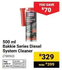 Builders Warehouse Liqui Moly Bakkie Series Diesel System Cleaner offer