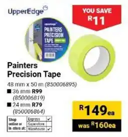 Builders Warehouse UpperEdge Painters Precision Tape offer