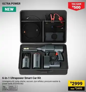6-in-1 Ultrapower Smart Car Kit