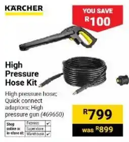 Builders Warehouse KARCHER High Pressure Hose Kit offer