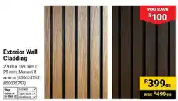 Builders Warehouse Exterior Wall Cladding offer