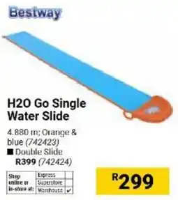 Builders Warehouse Bestway H2O Go Single Water Slide offer