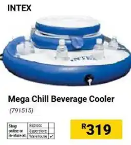 Builders Warehouse INTEX Mega Chill Beverage Cooler offer