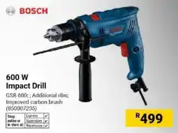 Builders Warehouse BOSCH 600 W Impact Drill offer