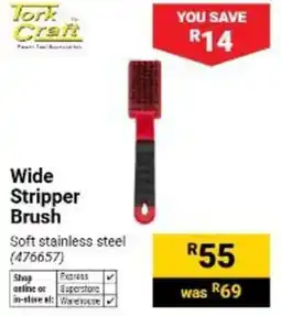Builders Warehouse Tork Craft Wide Stripper Brush offer