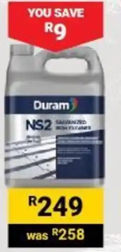 Builders Warehouse Duram NS2 Advanced Dish Cleaner offer
