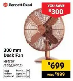 Builders Warehouse Bennett Read 300 mm Desk Fan offer