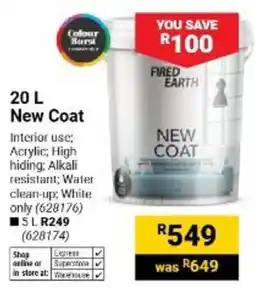 Builders Warehouse New Coat offer